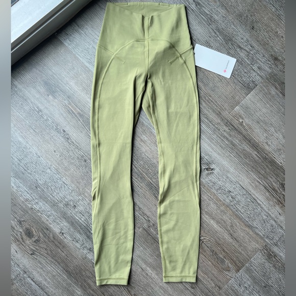 Lululemon Unlimited HR Tight 25” - Bronze Green - Picture 2 of 5